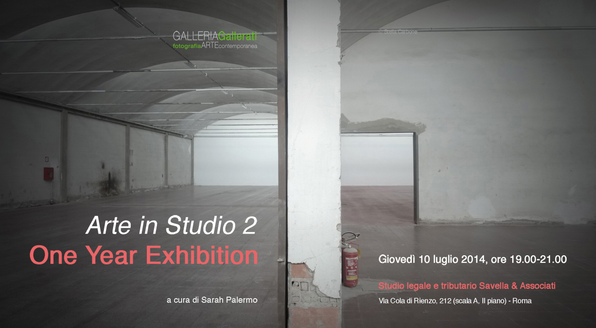 Arte in Studio 2. One Year Exhibition_INVITO